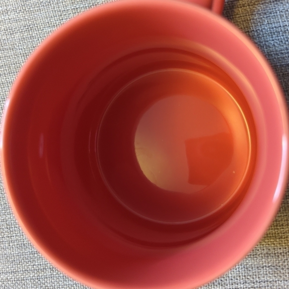 Life is Good "Do what you love. Love what you do" Bright Coral Coffee/Tea Mug - Picture 3 of 6